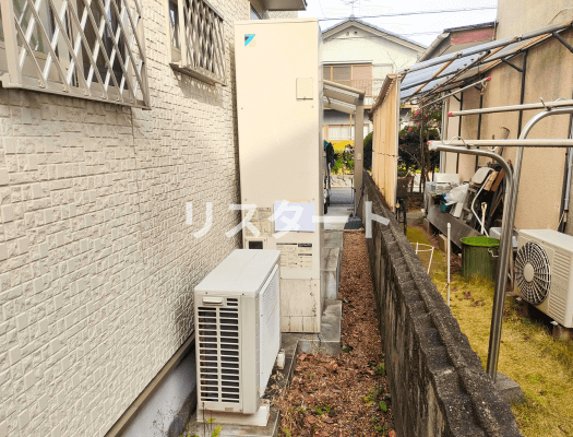 奈良県磯城郡田原本町のダイキンエコキュートの施工事例