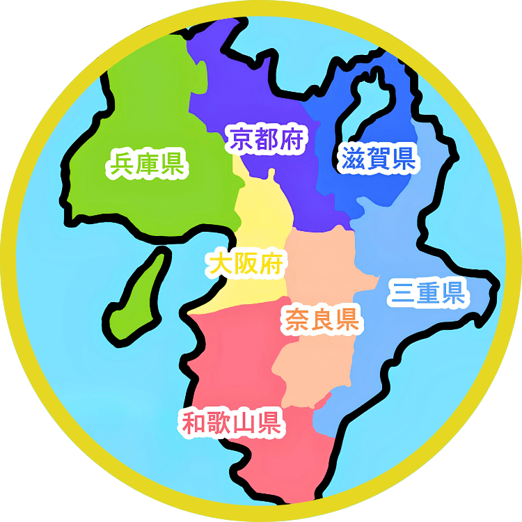 近畿地図