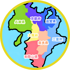 近畿地図